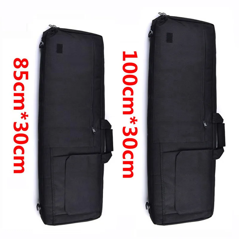 85CM/100CM Outdoor Equipment Tactical Gun Bag Airsoft Shooting Rifle Case Hunting Wargame Shoulder Pouch With Protect Cotton