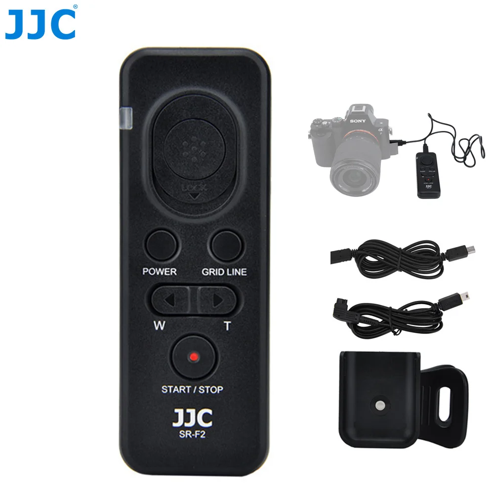 JJC RM-VPR1 Shutter Release Remote Control for Sony  A7R V A7 IV A7 III A7 II RX100 V RX100M3 RX100 A6400 A6300 A6000 ZV1 DSLR