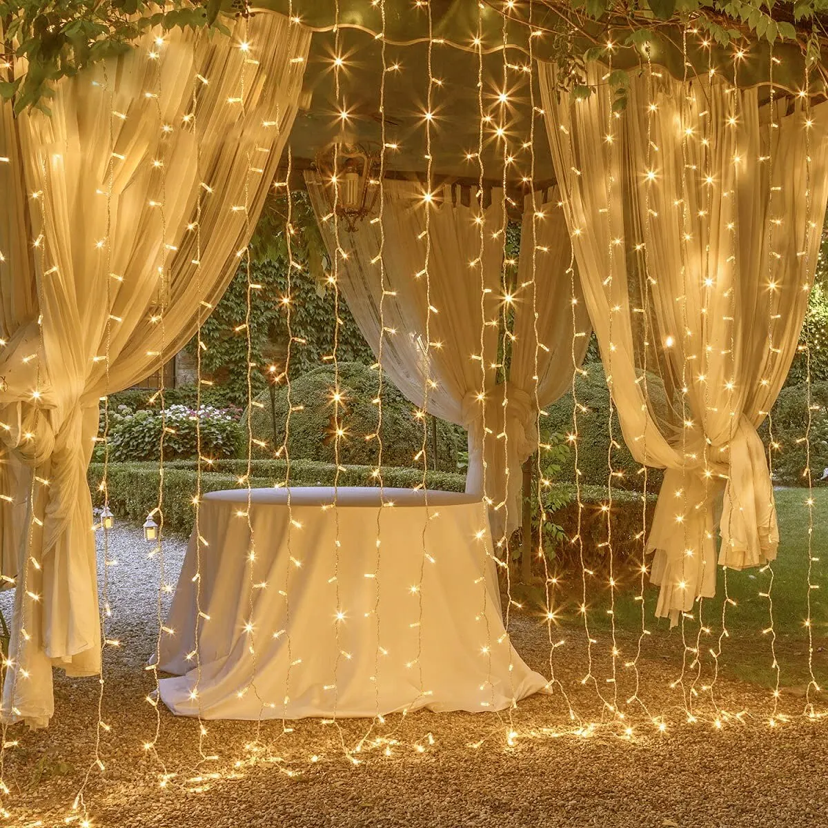 3x1 3x2 3x3 LED Christmas Garland Fairy Light String Lights Curtains Bedroom New Year Wedding Decoration Holiday Lights