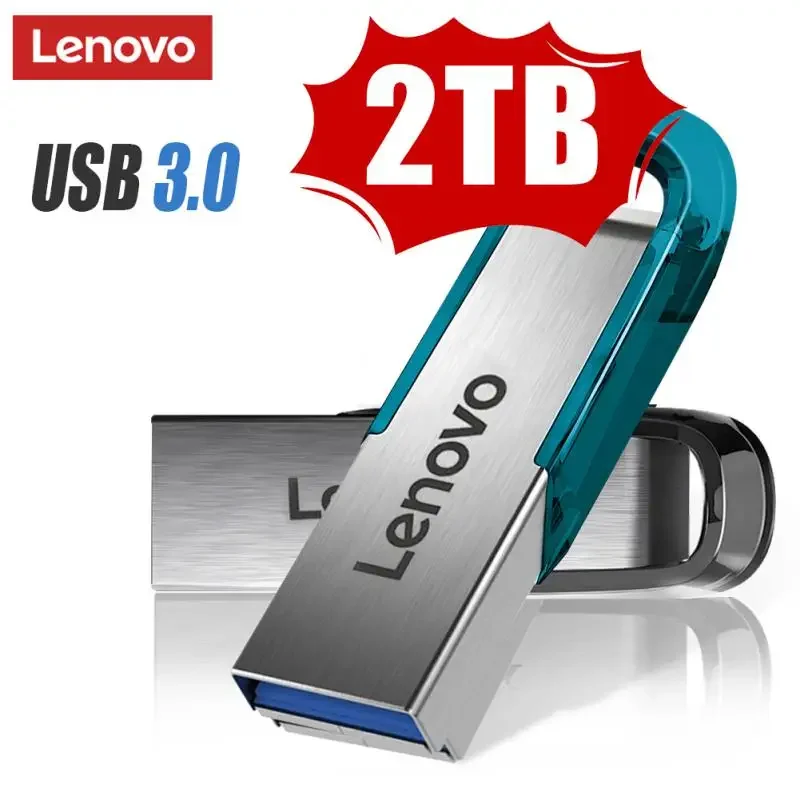 Lenovo 2TB USB 3.0 pen drive Metal High Speed flash disk 1TB 512GB usb memory stick pendrive 128gb For PC/Laptop/Ps4 controler