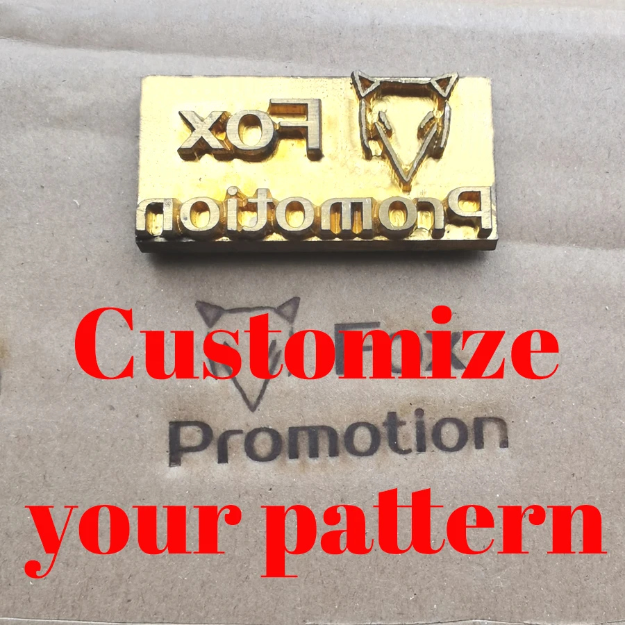 Customize Hot Brass Stamp Iron Mold personal Logo,Personalized Mold heating on Wood Leather cookie Clay DIY gift,Custom Design