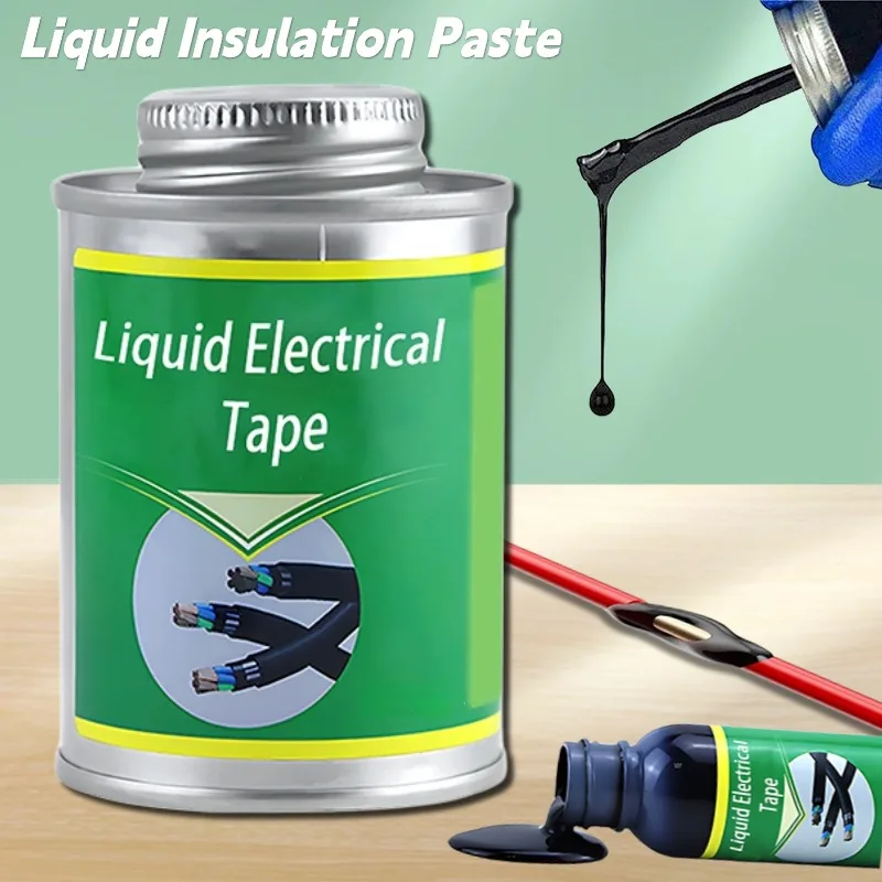 Waterproof Liquid Electrical Tape Insulating Tape Repair Rubber Electrical Wire Cable Liquid Insulation Paste Coat Fix Line Glue