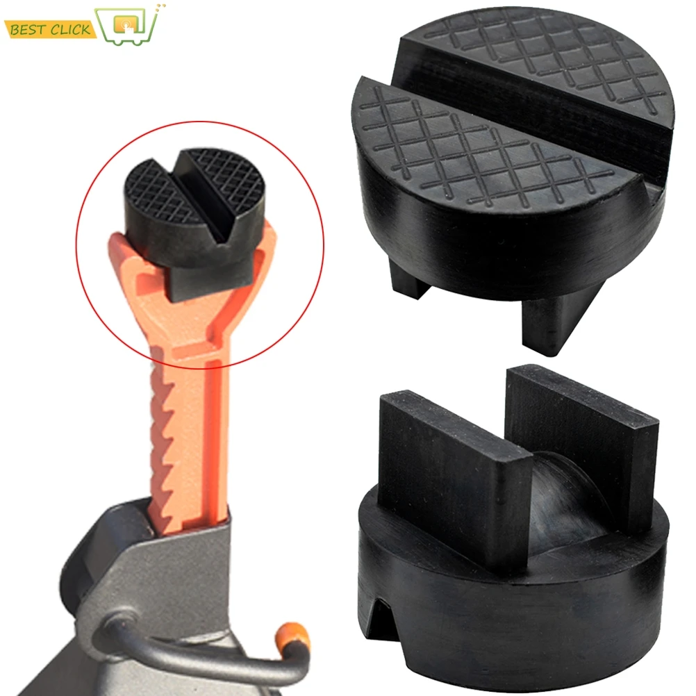 Unique Design Car Rubber Jack Stand Pad Adapter Support Grip Slotted Frame Rail Protector For Lexus Subaru Fiat Volvo Toyota