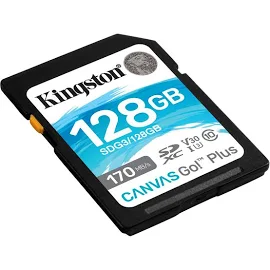 Kingston Canvas Go! Plus 128 GB Class 10-UHS-I (U3) SDXC