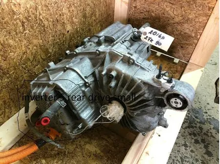 Tesla Model S Rear Drive Unit Engine Motor Awd Small Inverter Only