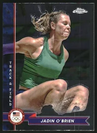 2024 Topps Chrome U.s. Olympic And Paralympic Hopefuls 36 Jadin