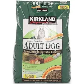 Kirkland Signature Lamb, Rice and Vegetable Dog Food - 40 lb