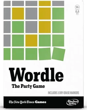 Zhujingwen Wordle The Party Game For 2-4 Players Wordle Board Game Inspired By New York Times Games For Ages 14+ Word Games Card Game None