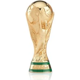 Fifa World Cup Qatar 2022 Trophy Magnets 45Mm - Gold