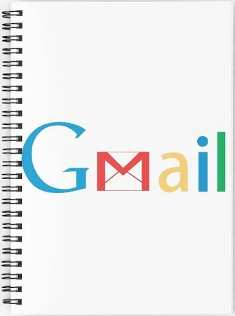 Gmail Logo - Google Email Logo Google Spiral Notebook