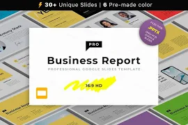 Business Report PRO Google Slides