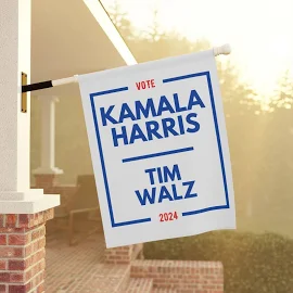 "kamala Harris / Tim Walz, Vote 2024", House Banner / Flag