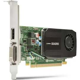 1GB HP Quadro K600 DDR3 DisplayPort DVI PCI Express Graphic Card C2J92AT