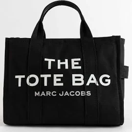 MARC JACOBS The Traveler Small Tote Bag Black