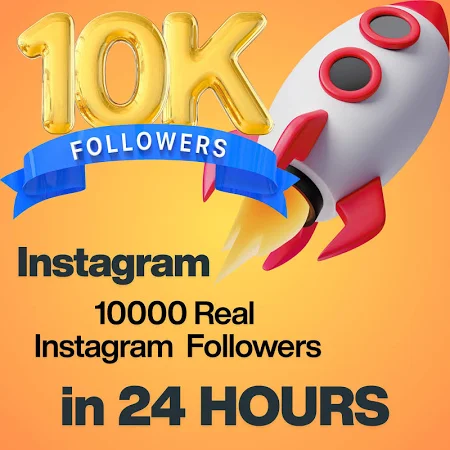 10K Real Instagram Followers | 24H Fast | Safe & Organic Growth