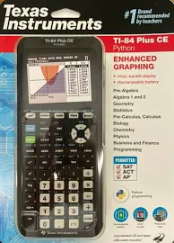 Texas Instruments - Ti-84 Plus CE - Graphing Calculator