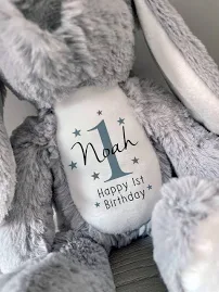 Personalised 1st Birthday Gift, first birthday gift, 1st birthday gifts, personalised toys, 1st birthday gift, Boys 1st birthday, Bunny,baby