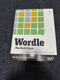 Wordle The Party Game Hasbro Board Classic Team Fast Timed Mode Age 14