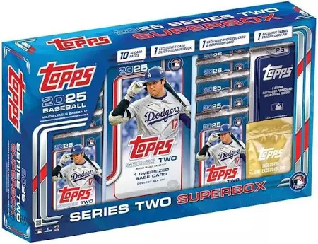 Topps MLB Series 2 Baseball Trading Card Super Box