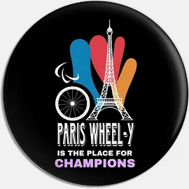 Paris 2024 Wheelchair Champions Pin