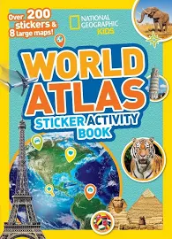 World Atlas Sticker Activity Book [Book]