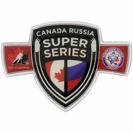 NHL - Super Series Canada Russia Sticky Back Pin (SUPERPIN)