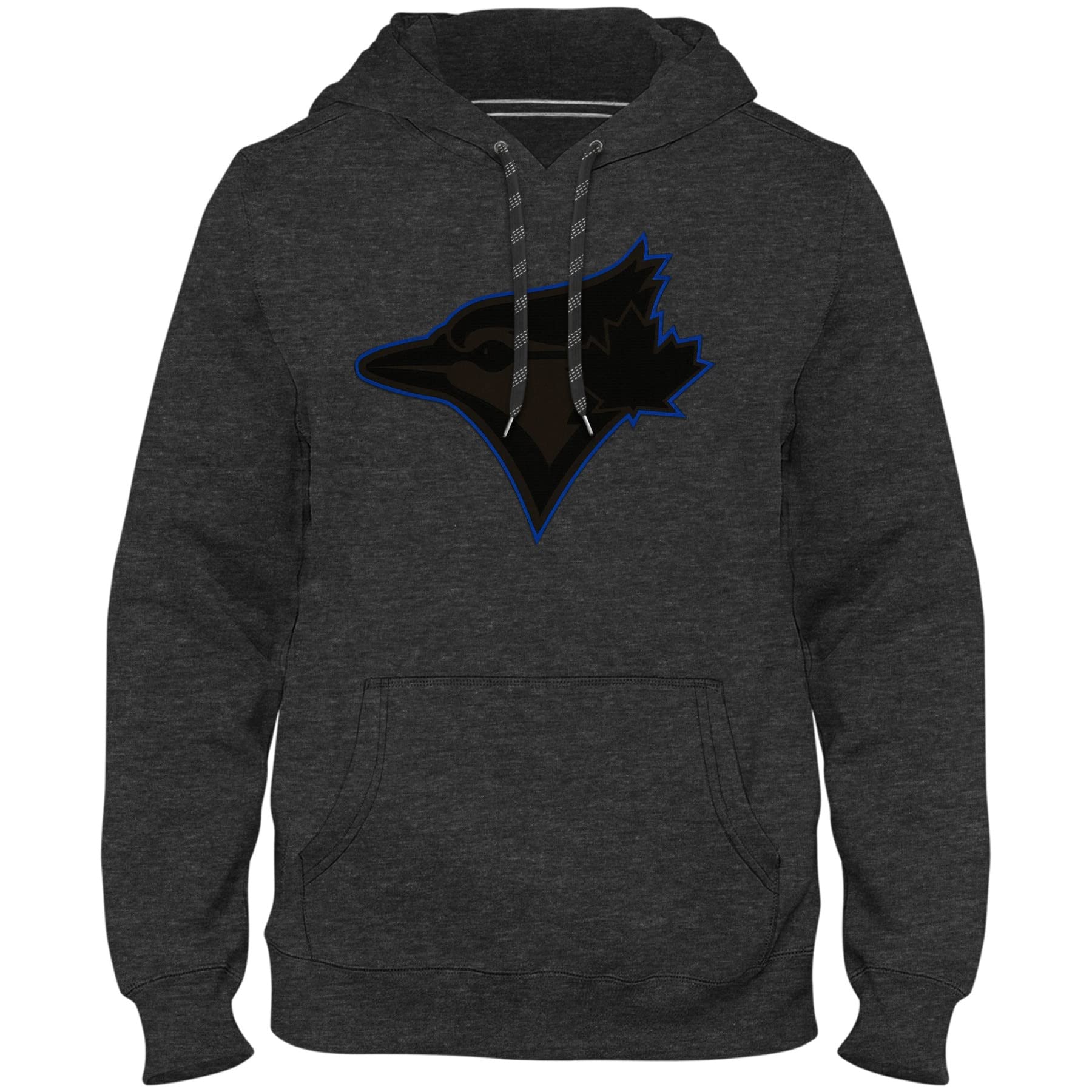 Toronto Blue Jays MLB Back in Black Express Twill Logo Hoodie