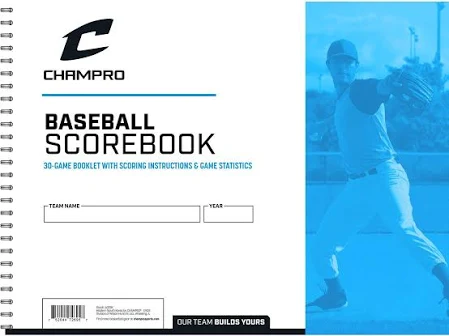 Champro Baseball Score Book