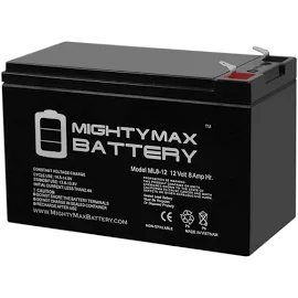 Ml8-12 - 12v 8ah Replacement For Apc Smart Ups Back Rbc 17 Battery Mighty Max Battery