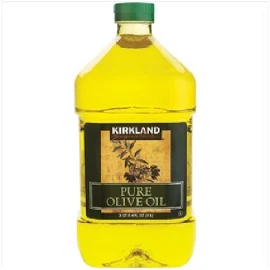 Kirkland Signature Pure Olive Oil, 3 Liters, Olive