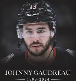 Rest In Peace Johnny 'hockey' Gaudreau.... 8x10 Glossy Photo