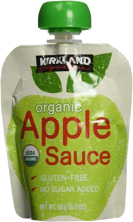 Kirkland Signature Organic Apple Sauce