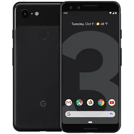 google pixel 3 smartphone (certified refurbished) - 64gb - black