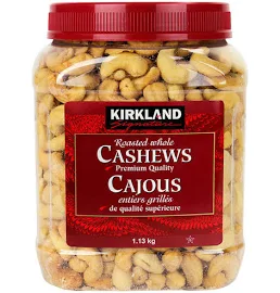 Kirkland Signature Cashews - 40 oz jar