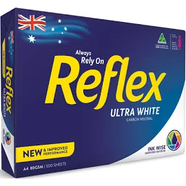 Reflex Ultra White Copy Paper A4 80gsm