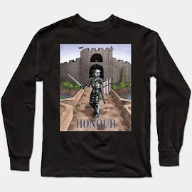 blackroserelicsshop@gmail.com Honour Long Sleeve T-Shirt