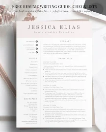 Secretary Resume Template for Word and Google Docs | 1, 2 & 3 Page Resume, Administrative Assistant Resume, Administrative Executive Resume