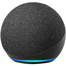 Amazon - Echo Dot (4th Gen) Smart Speaker with Alexa - Charcoal
