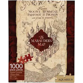 Harry Potter Marauders Map 1000 Piece Puzzle