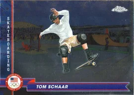 2024 Topps Chrome U.s. Olympic & Paralympic Hopefuls 181 Tom Schaar