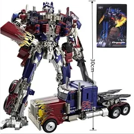 "Transform and Conquer with Optimus Prime Star Commander Alloy Car Robot Toy | Movie-Inspired Anime Action Figure", Commander Optimus