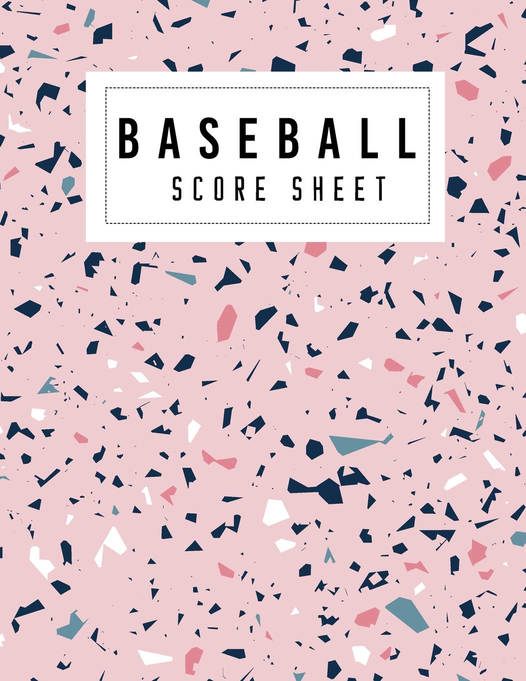 Baseball Score Sheet: This baseball scorecard record the hits, runs, and various plays of both the home and visiting teams