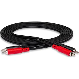 Hosa Dual RCA to Same Stereo Interconnect Cable CRA-203