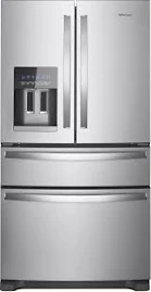 Whirlpool 36-Inch Wide French Door Refrigerator - 25 cu. ft. WRX735SDHZ - Fingerprint Resistant Stainless Steel