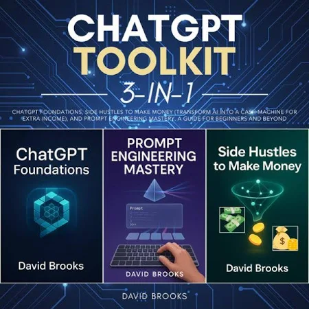 ChatGPT Toolkit 3-in-1: ChatGPT Foundations, Side Hustles to Make Money (Transform AI into a Cash Machine for Extra Income), and Prompt Engineering Ma