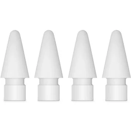 Apple MLUN2AM/A Replacement Tip for Apple Pencil, White, 4/Pack