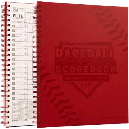 Murray Sporting Goods Elite Premium Baseball Scorebook