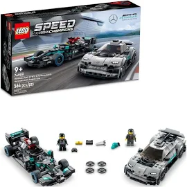 LEGO Speed Champions - 76909 - Mercedes-AMG F1 W12 E Performance & Mercedes-AMG Project One