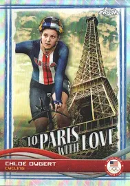 2024 Topps Chrome Olympic & Paralympic Hopefuls Paris W/ Love Pl5