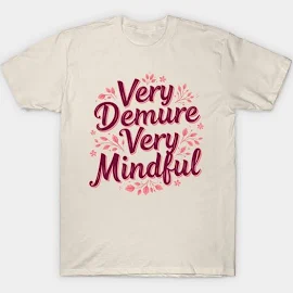 Batal Smiley Superhero Very Demure Very Mindful T-Shirt